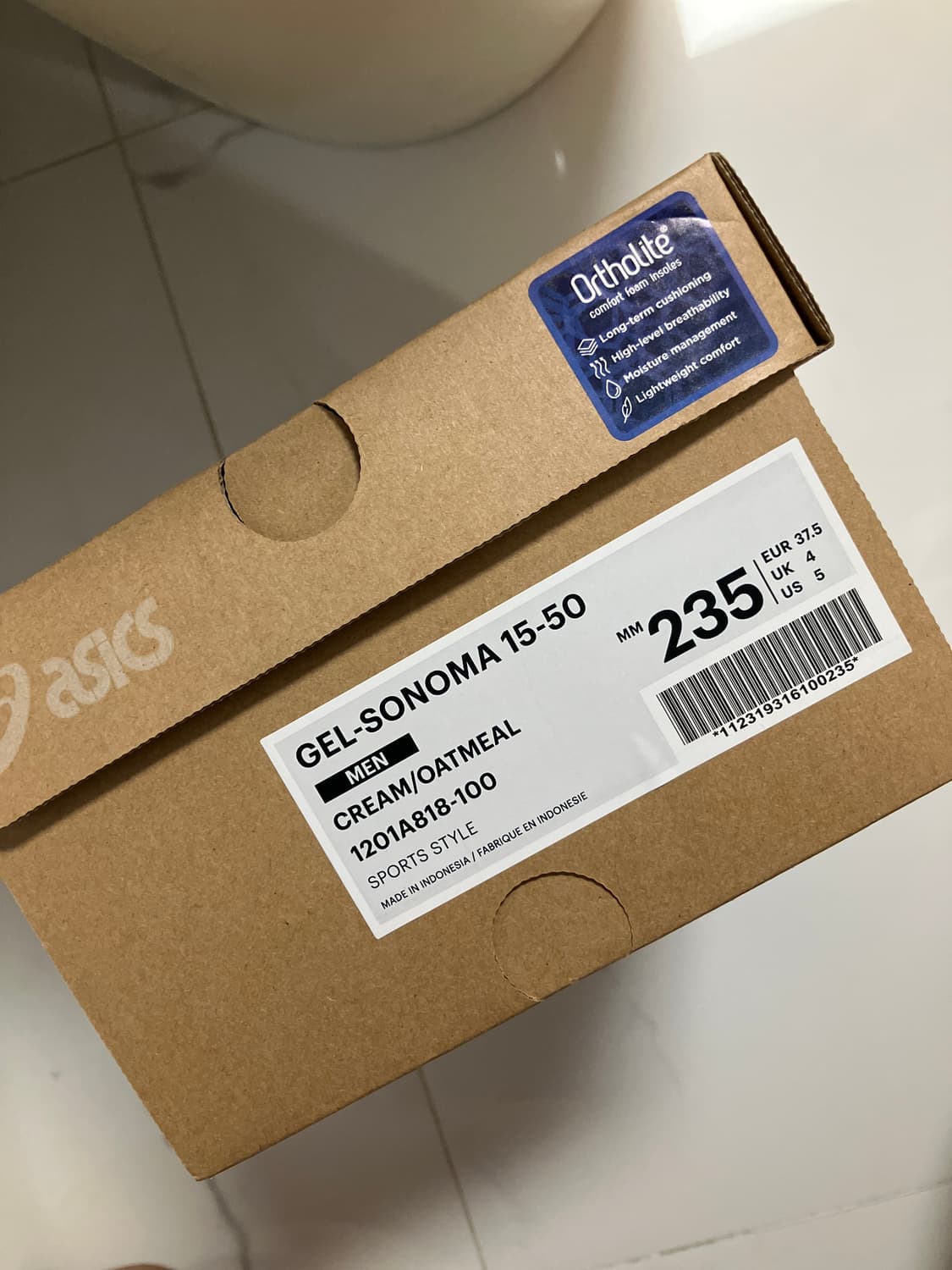 아식스 젤소노마 15-50 크림.오트밀 235 상품이미지4