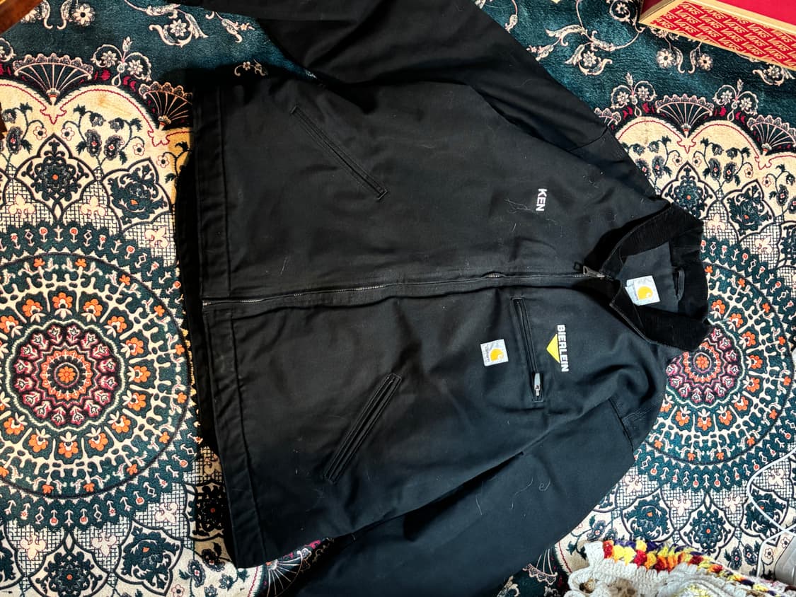 칼하트 OG j01 j97 디트로이트 페인터 워크자켓 블랙 상품이미지1