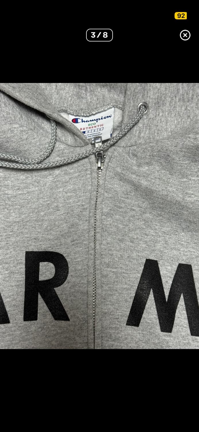 00s 빈티지 ARMY 후드집업 Champion 상품이미지3