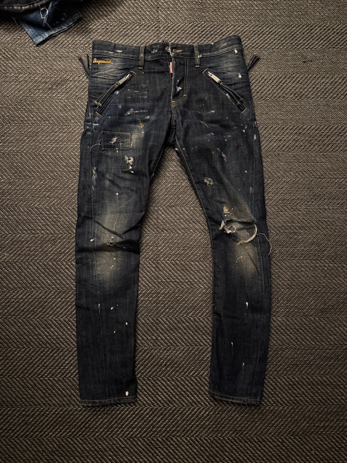 디스퀘어드 15ss 리트로 콜마이너 트위스트 진 44 상품이미지1