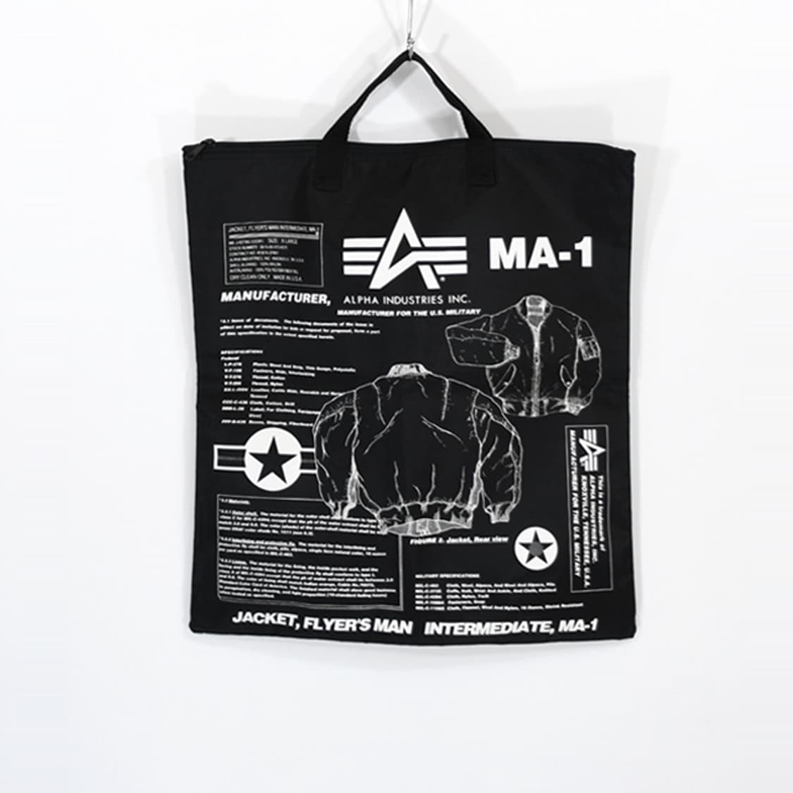 Alpha Industries MA-1 그래픽토트백 상품이미지2