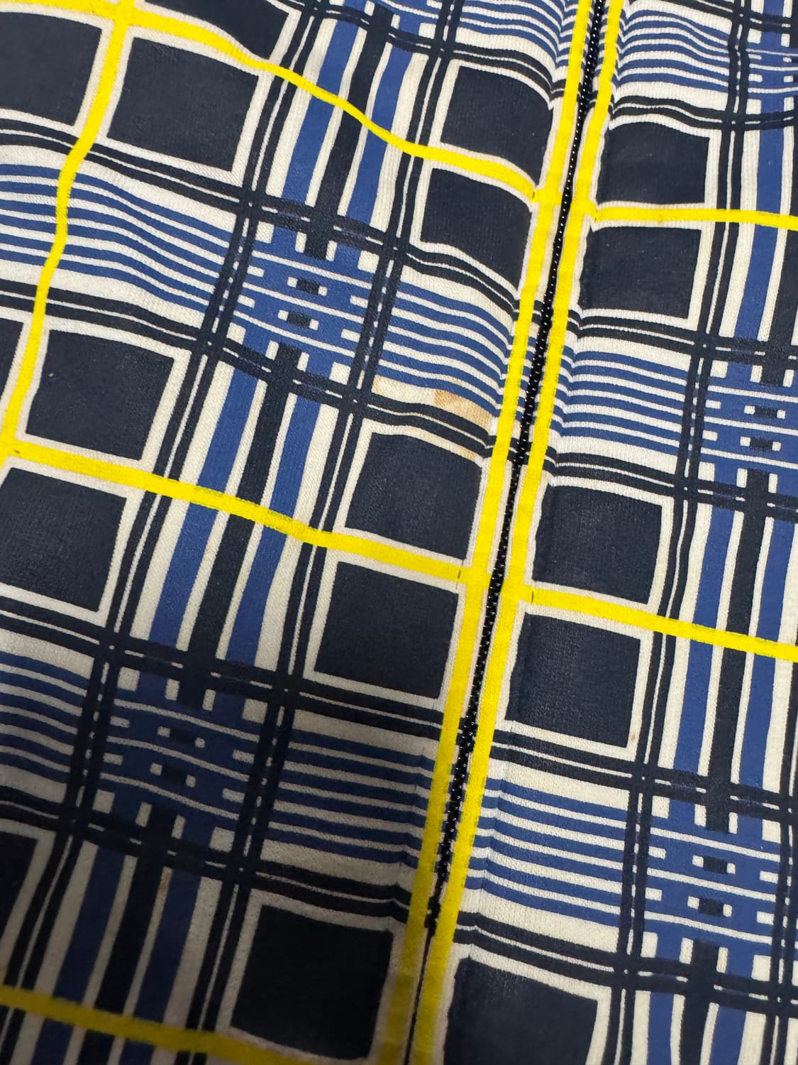 공용 희귀 !! 폴로 랄프로렌 체크 코튼 집업 베스트 M 상품이미지6