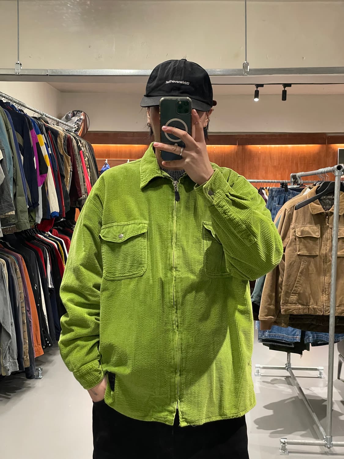 빈티지 코듀로이 셔츠 자켓 상품이미지1