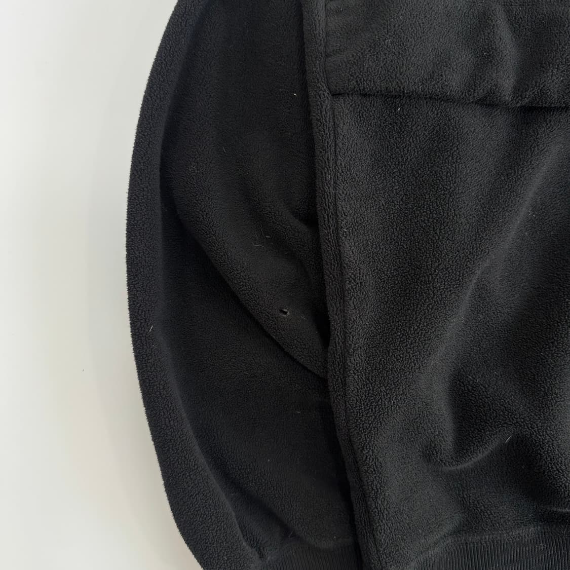 Nike 나이키 에어 후리스 블랙 아노락 하이넥 후드티 상품이미지5