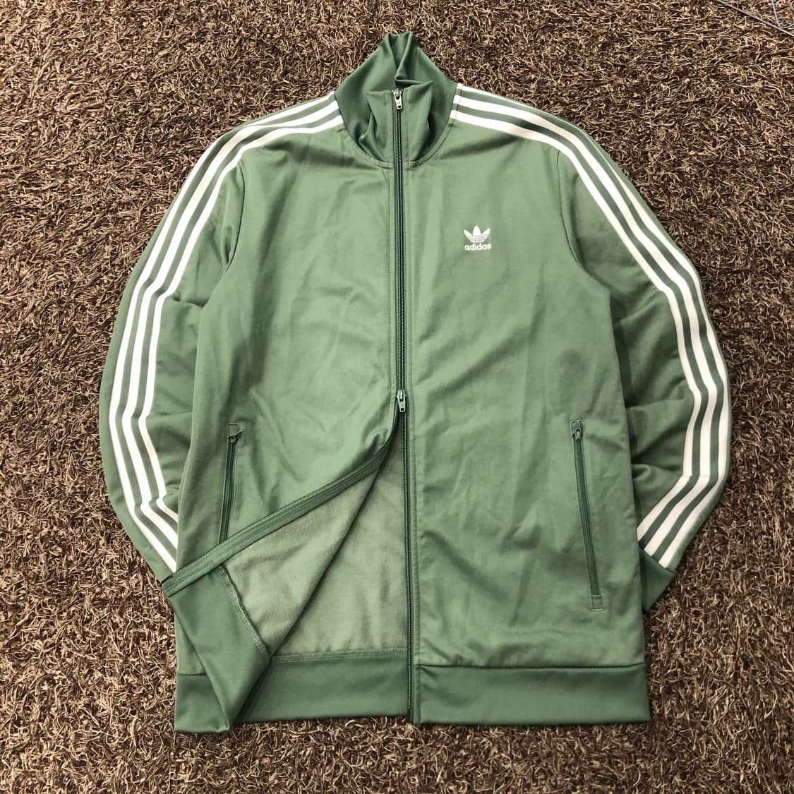 아디다스 베켄바우어 카키 말차 투웨이 져지 트랙 자켓 상품이미지1