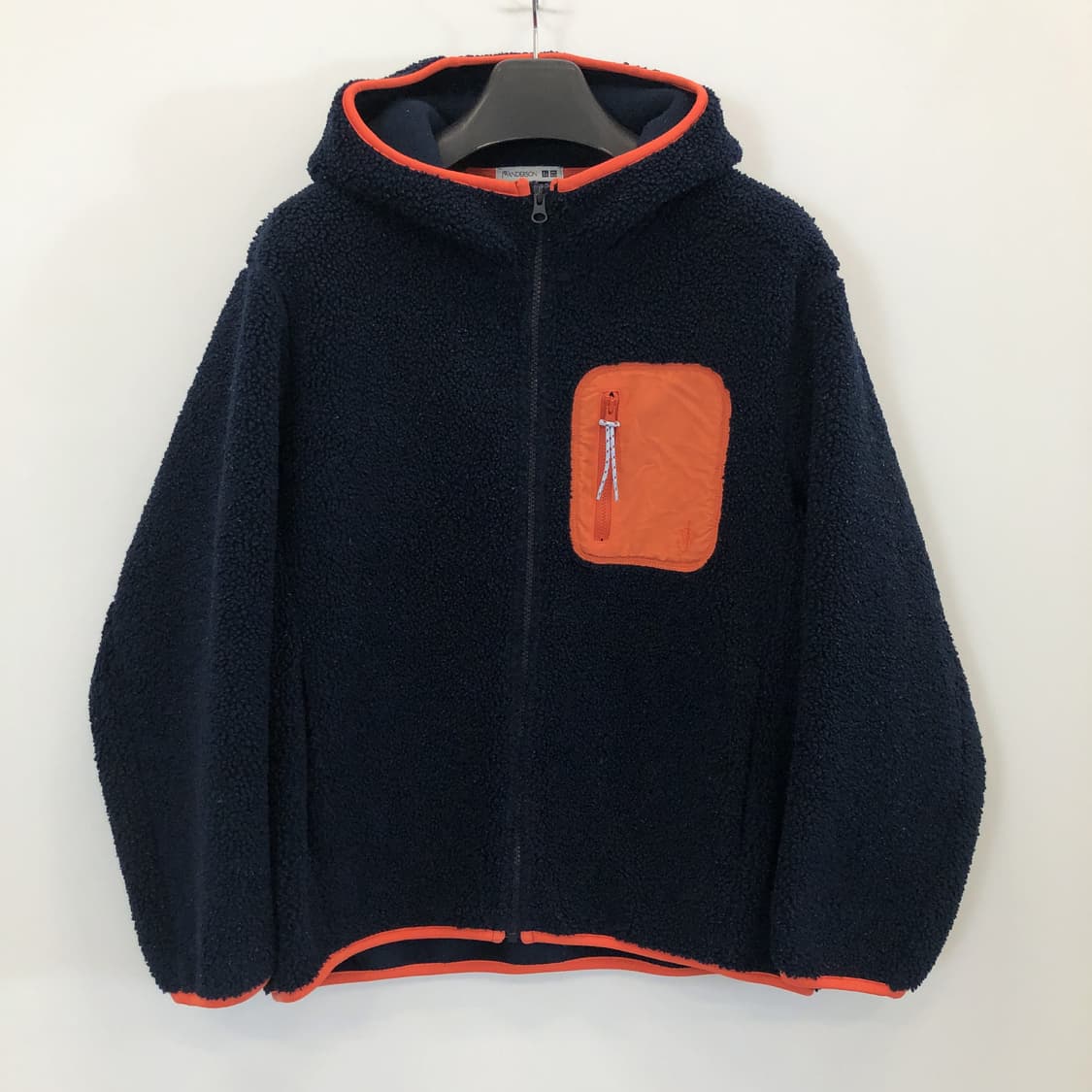 유니클로 JW앤더슨 플리스 후드집업 L 상품이미지1