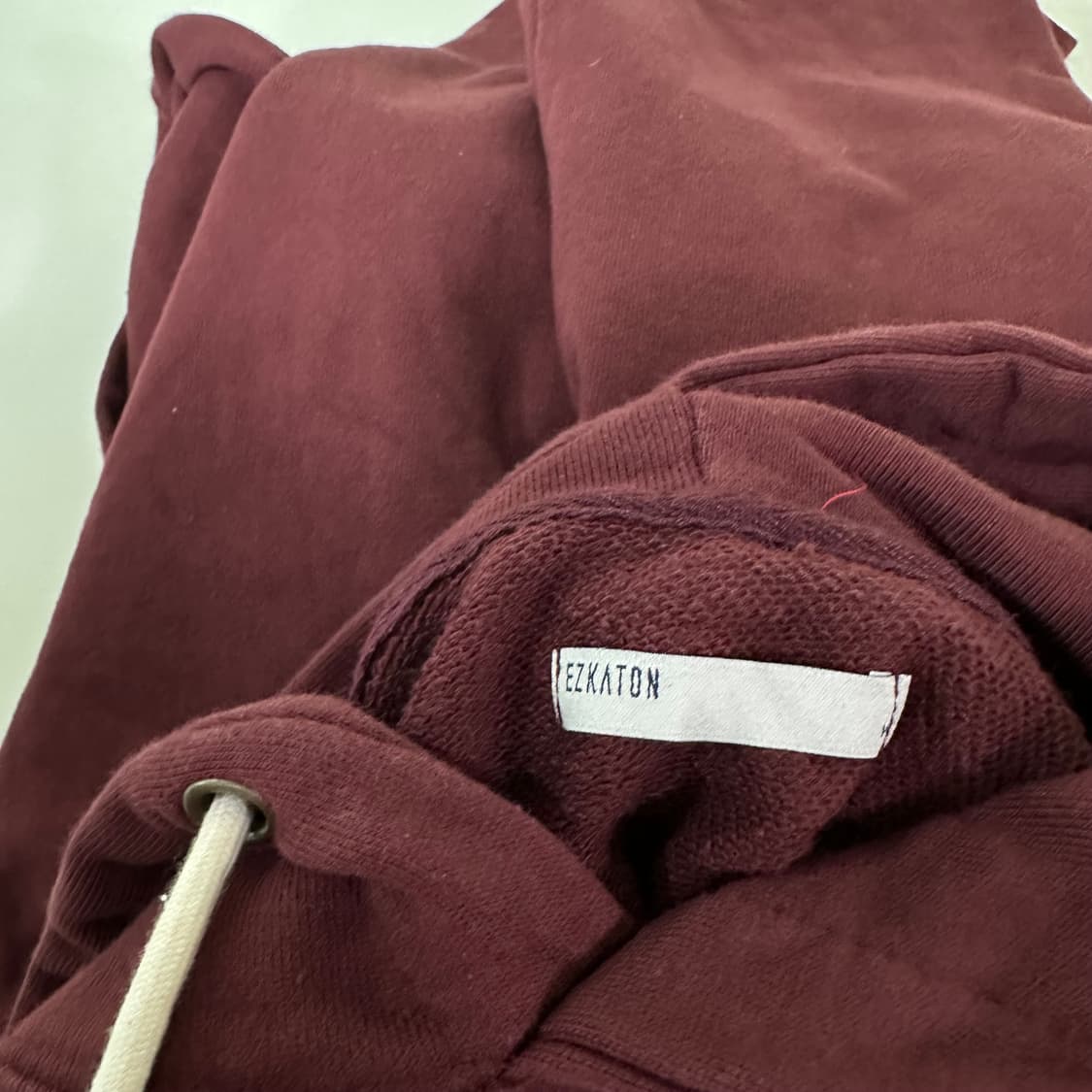 M 엑스톤즈 오버핏 OUTER SPACE 로고 스웻후드티 상품이미지4