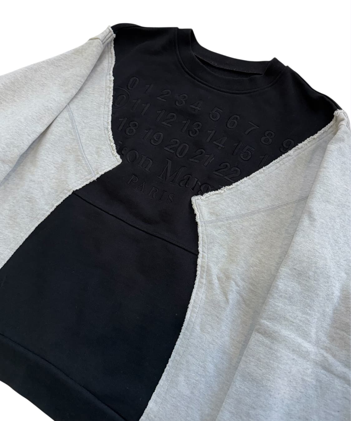 메종 마르지엘라 2020 디컨스트럭티드 넘버 스웻 상품이미지5