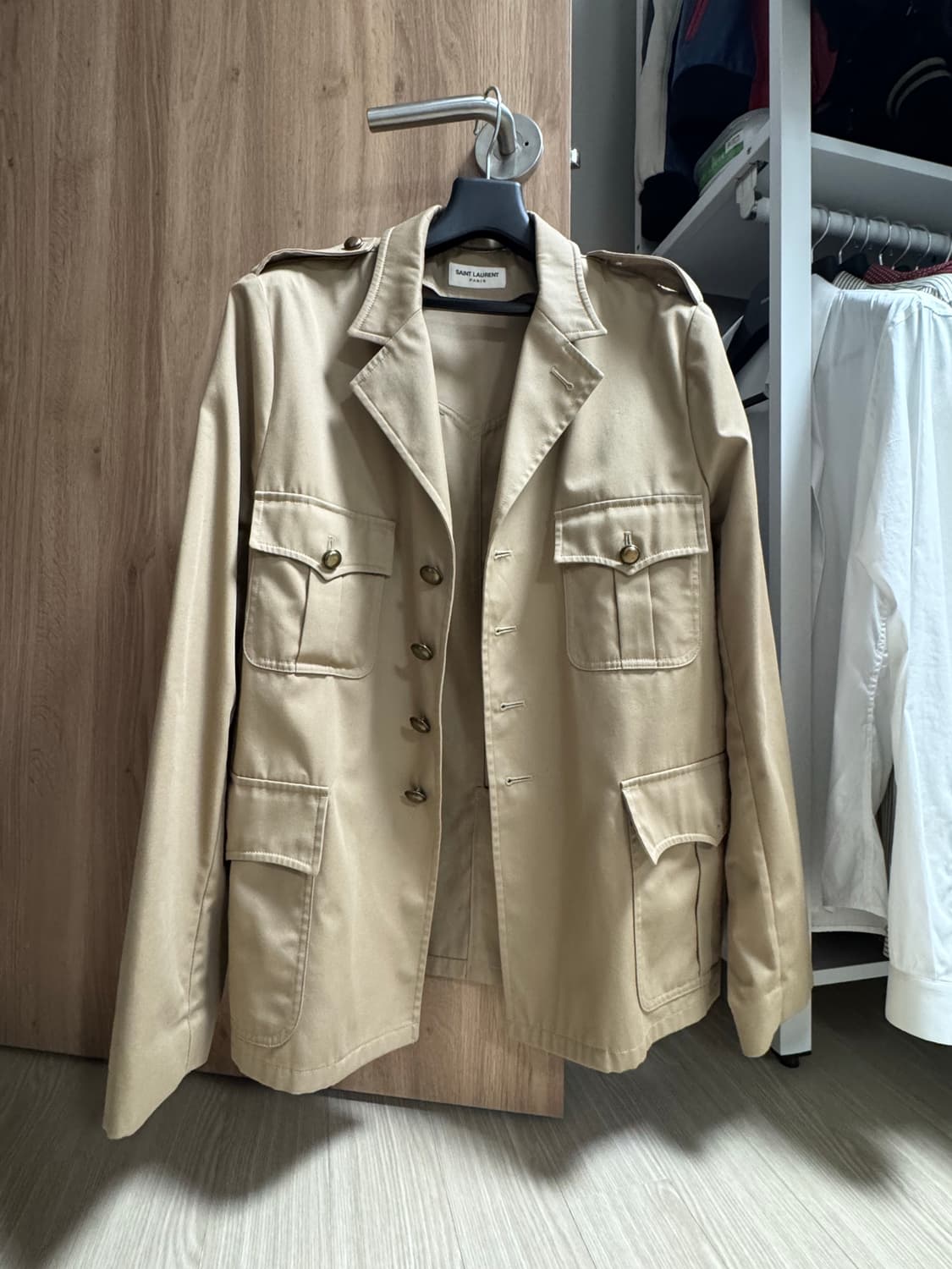 생로랑 15ss 사파리 자켓 48 상품이미지2