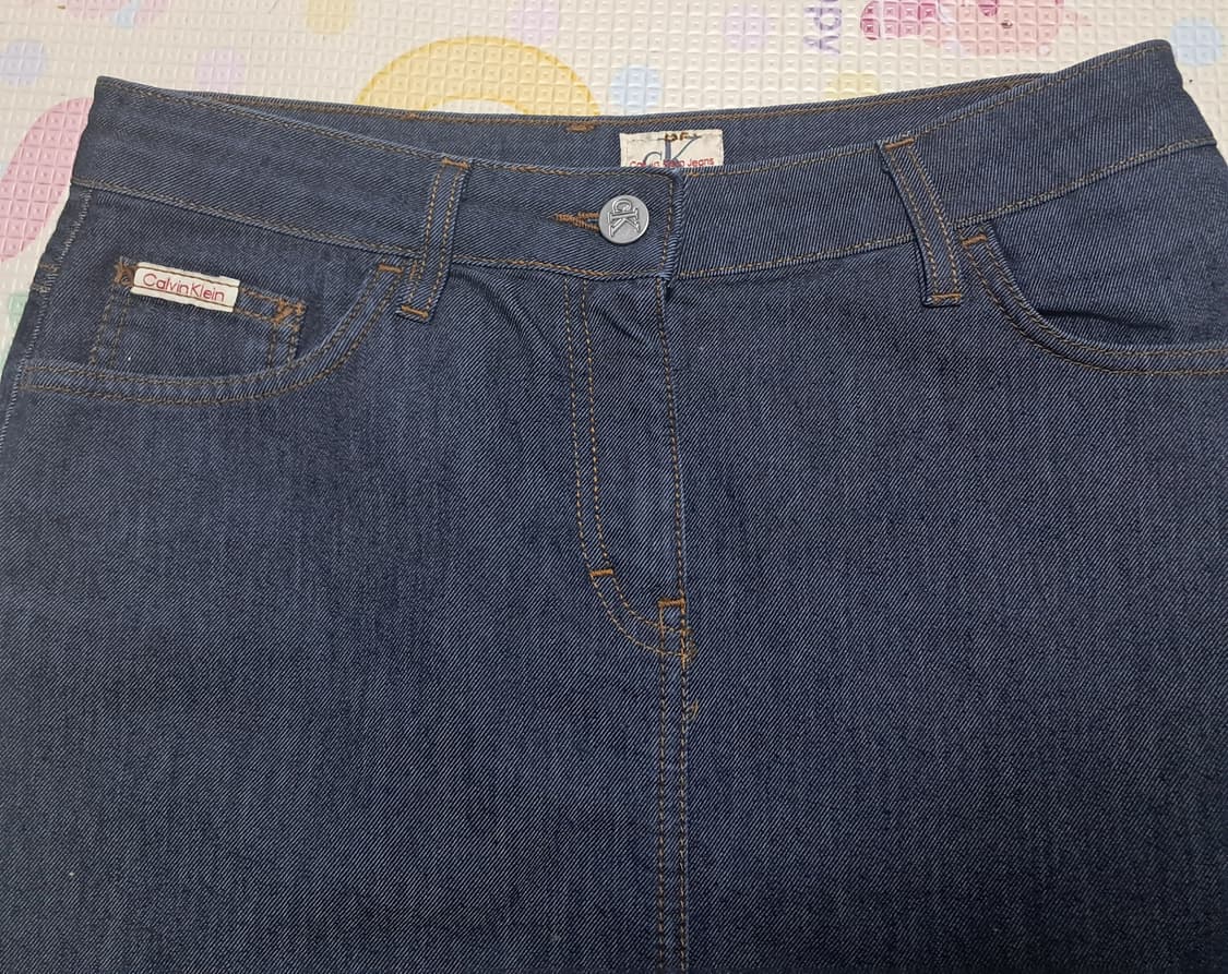 캘빈클라인 데님 스커트 청치마 W27~28 상품이미지3