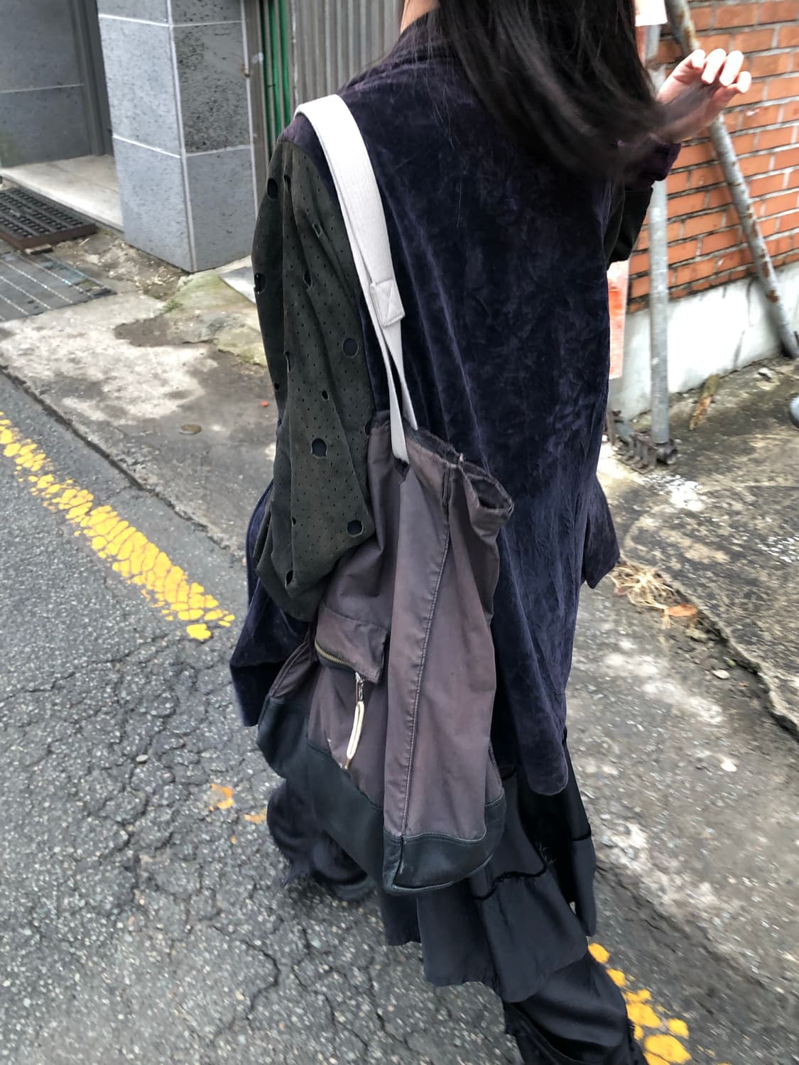 ANNAPIANURA 아티잔 스웨이드 코트 상품이미지2