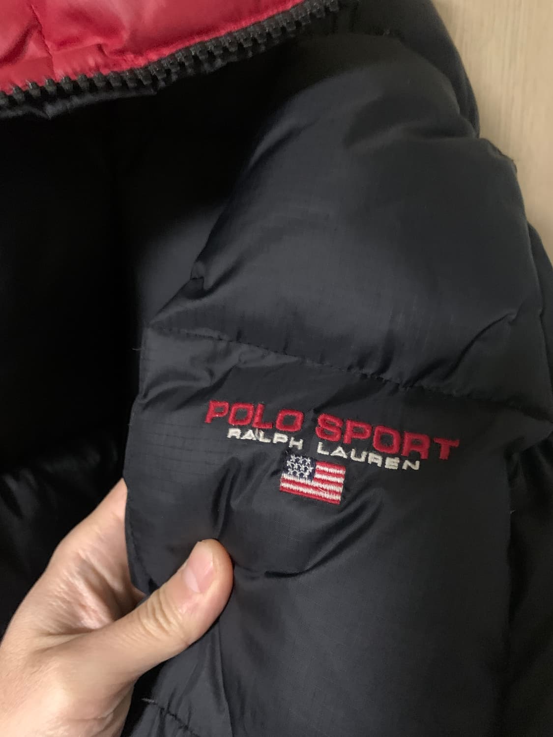 90s 폴로 스포츠 다운 푸퍼 자켓  XL Pharcyde drop 상품이미지7