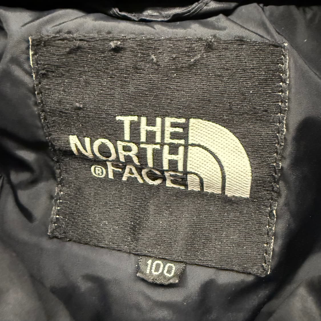 [정품/100] 노스페이스 블랙 패딩 점퍼 b18 상품이미지5