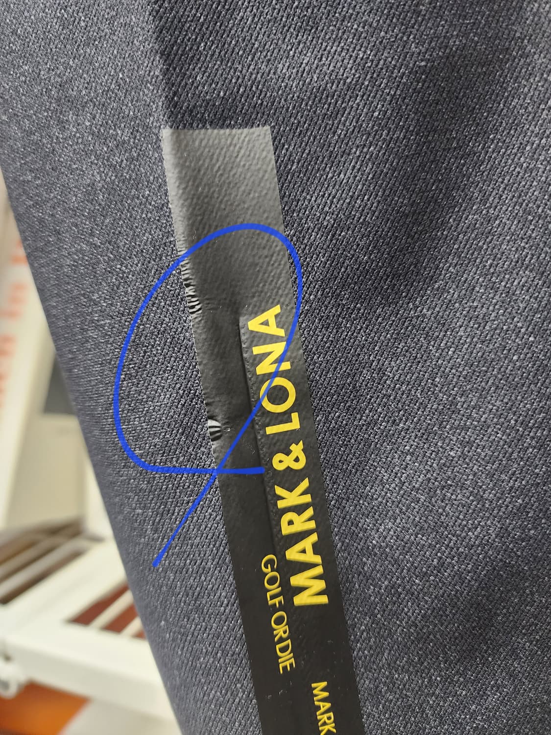 마크앤로나 남성골프바지 34 파이핑 기모 골프팬츠 봄가을용 MM47 상품이미지5