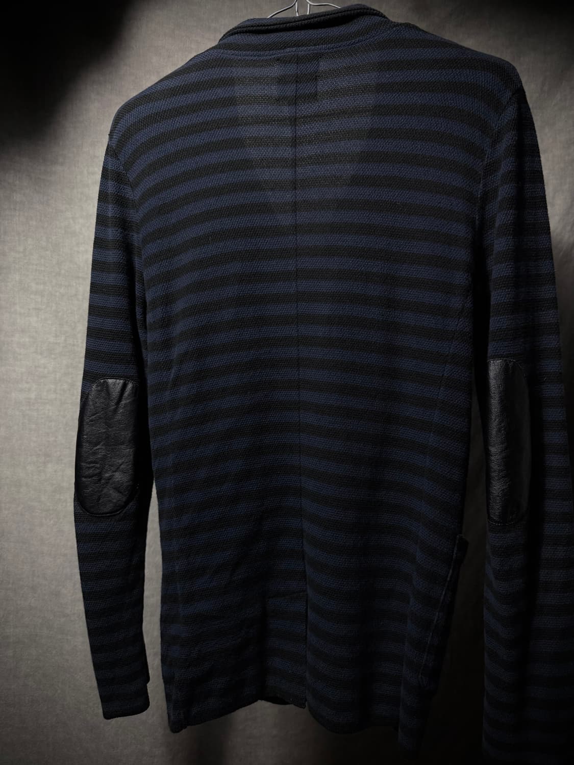 미하라 야스히로 엘보 패치 스트라이프 가디건 상품이미지4