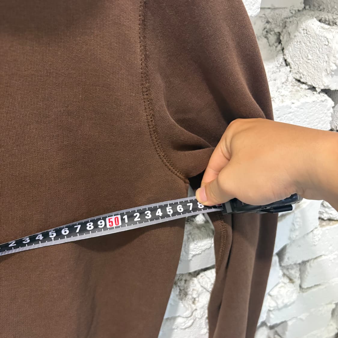 90s 폴로 빈티지 브라운 후드집업 상품이미지5