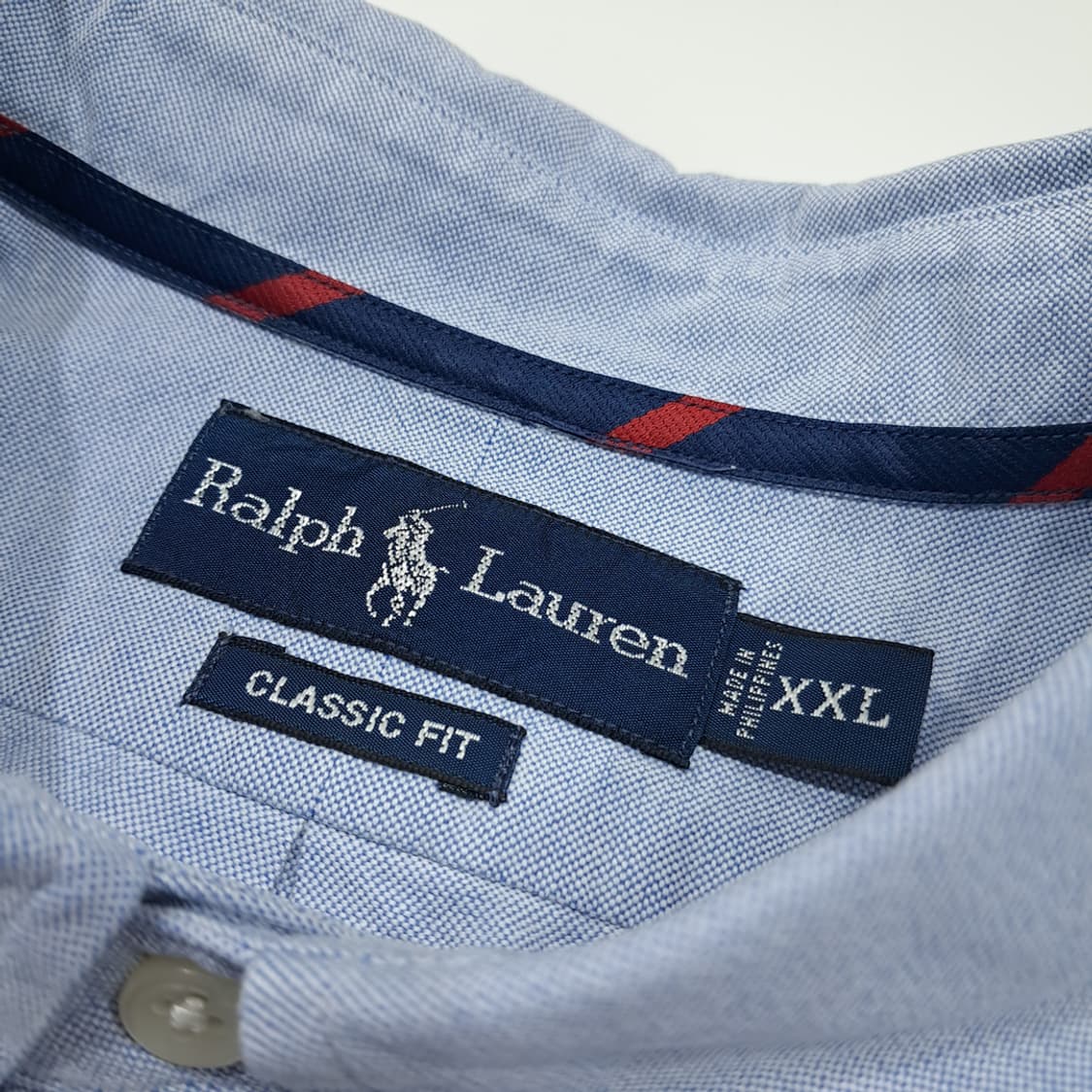 CL955 2XL 폴로 90s 클래식핏 멀티포니 클래식블루 셔츠 상품이미지3