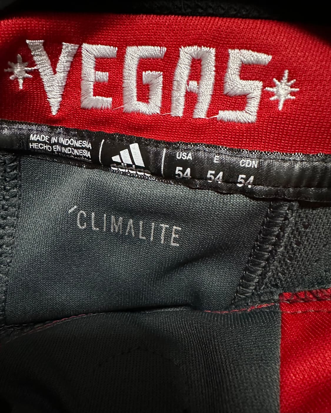 아디다스 베이거스 골든 나이츠 NHL 프로 저지 상품이미지3