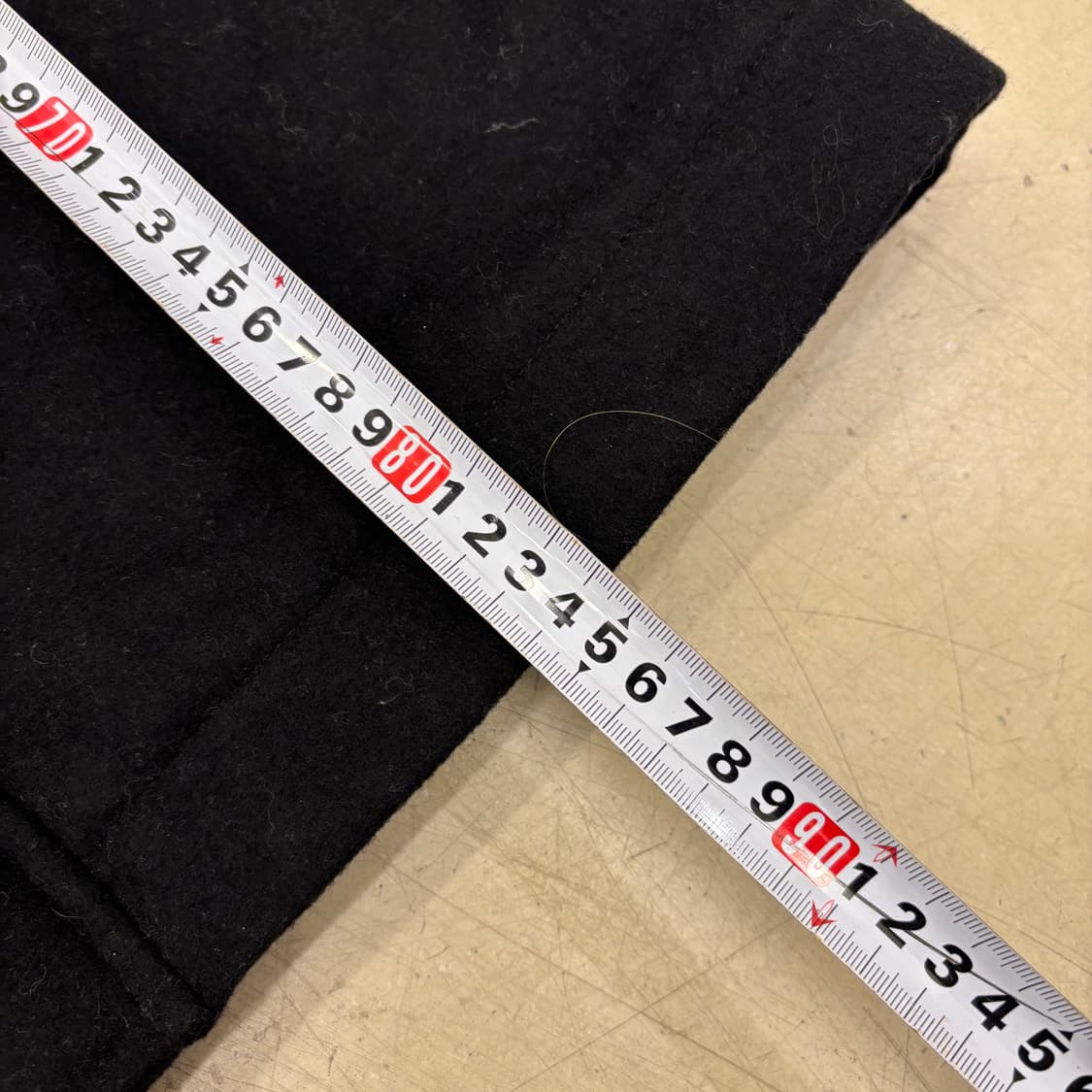 라코스테 블랙 모직 코트 상품이미지4