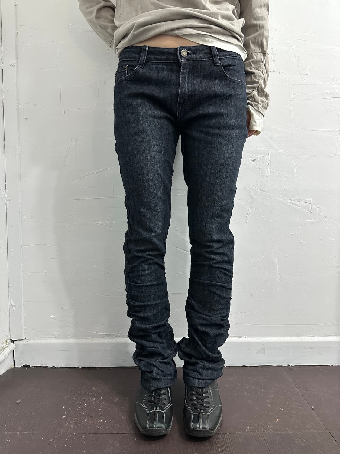 toco toco denim shirring pants 상품이미지3