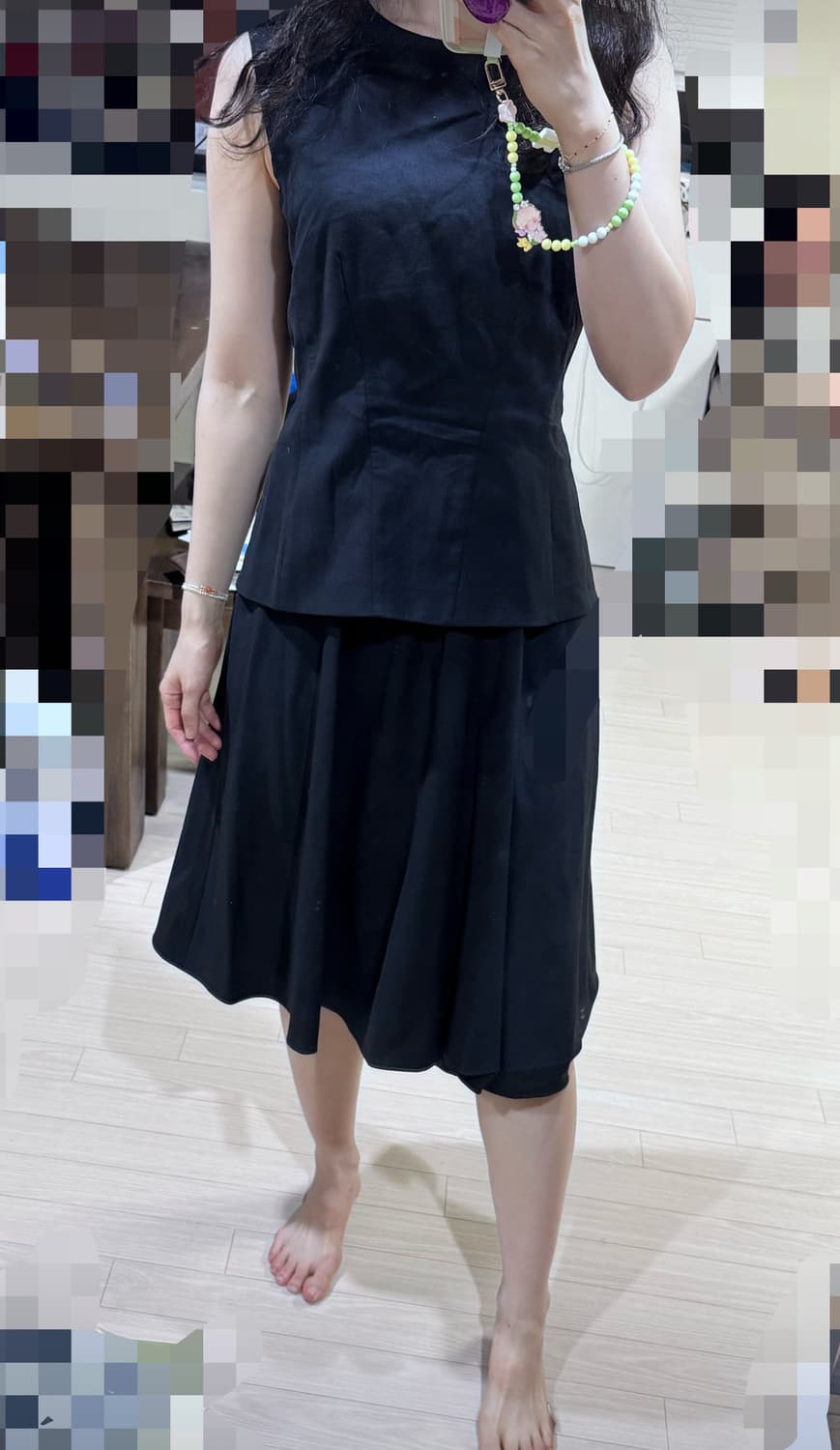 마른55 55 막스마라 스포트막스 네이비 정장 원피스 상품이미지2