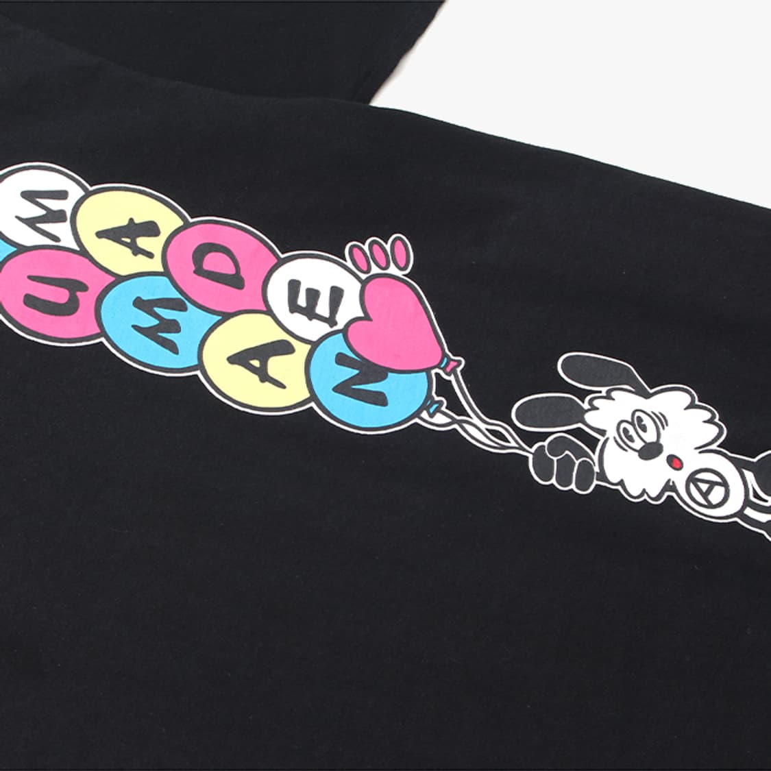  HUMAN MADE X VERDY "Black T-Shirts" 상품이미지3