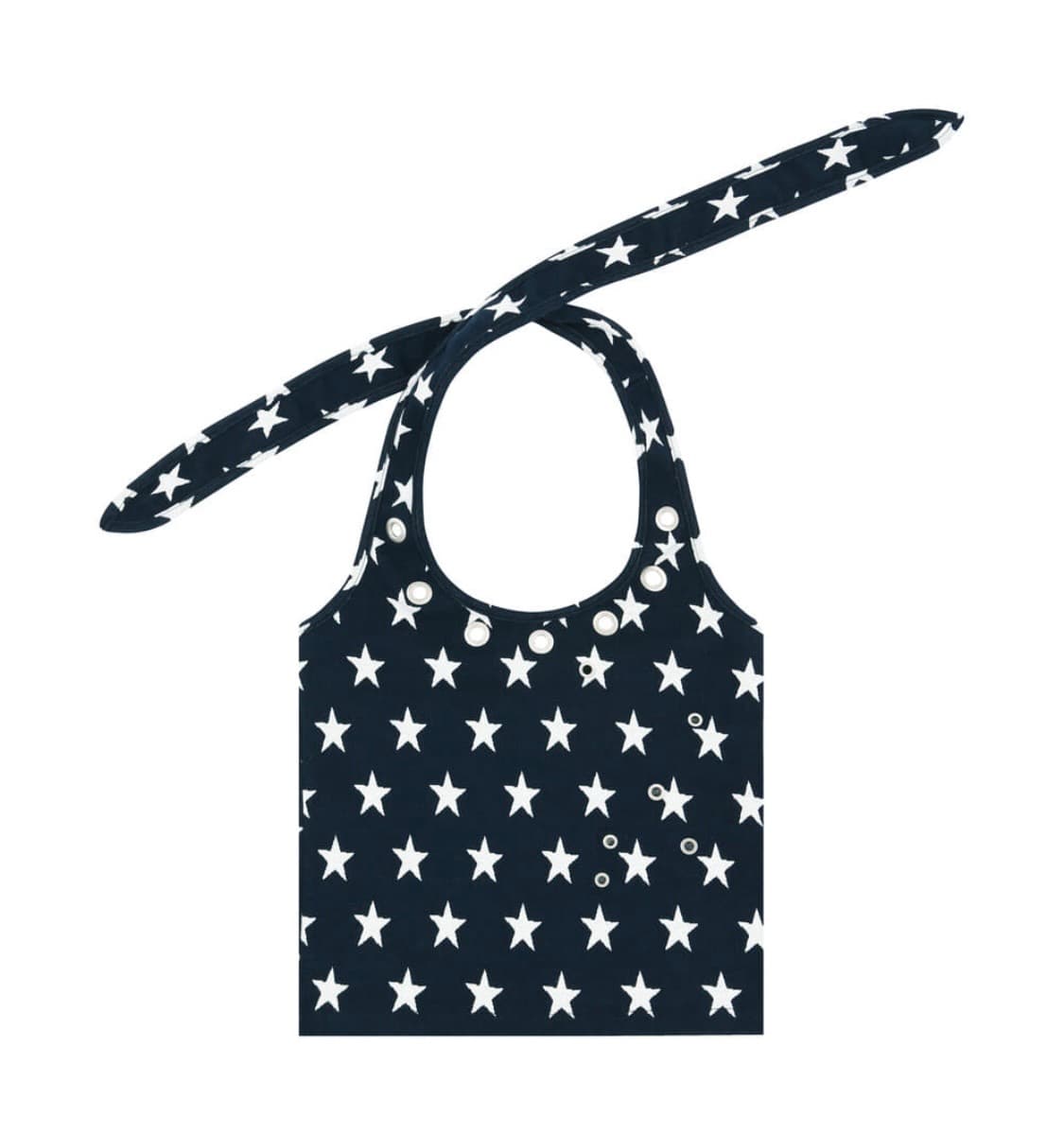 Star Eyelet Halterneck Sleeveless - Navy 상품이미지2