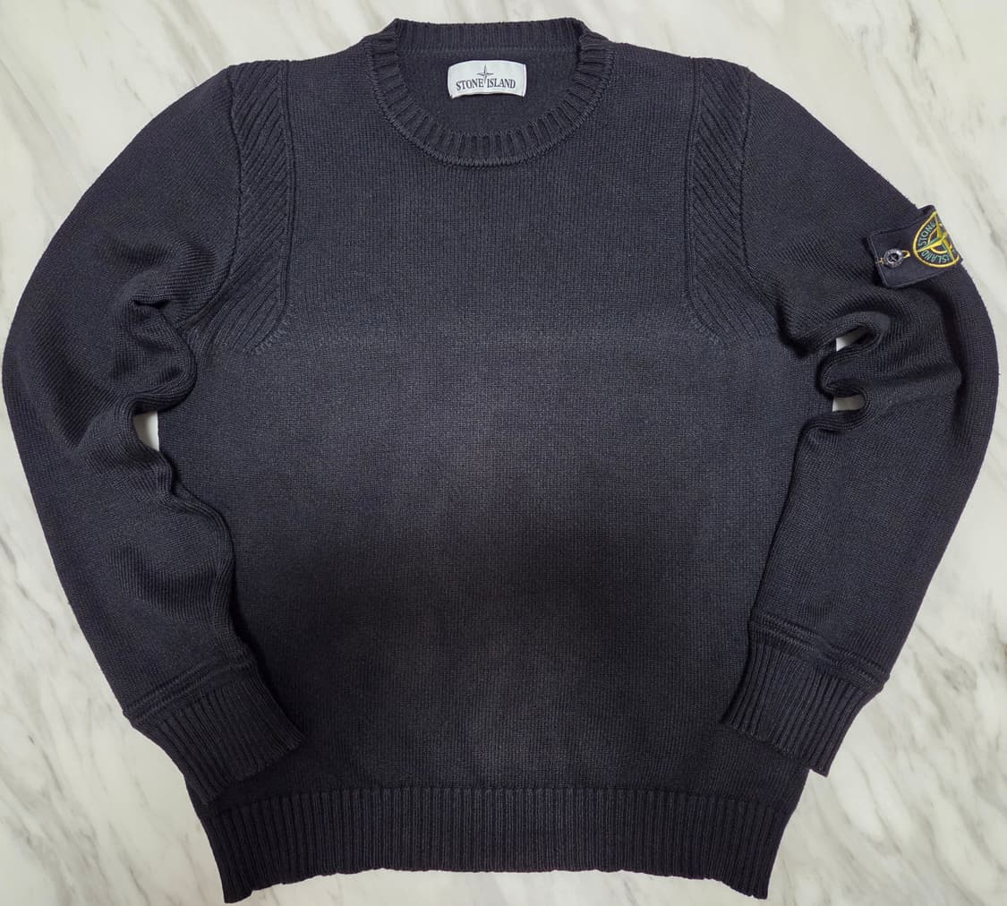 스톤아일랜드 와펜 패치 니트 상품이미지1