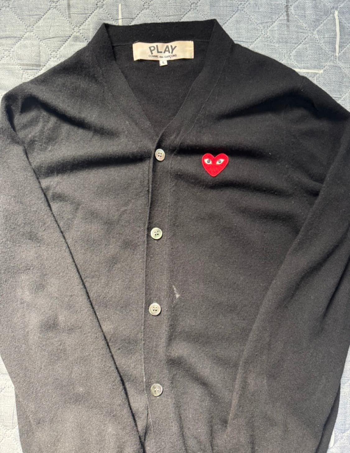 꼼데가르송 가디건 L팝니다 상품이미지1