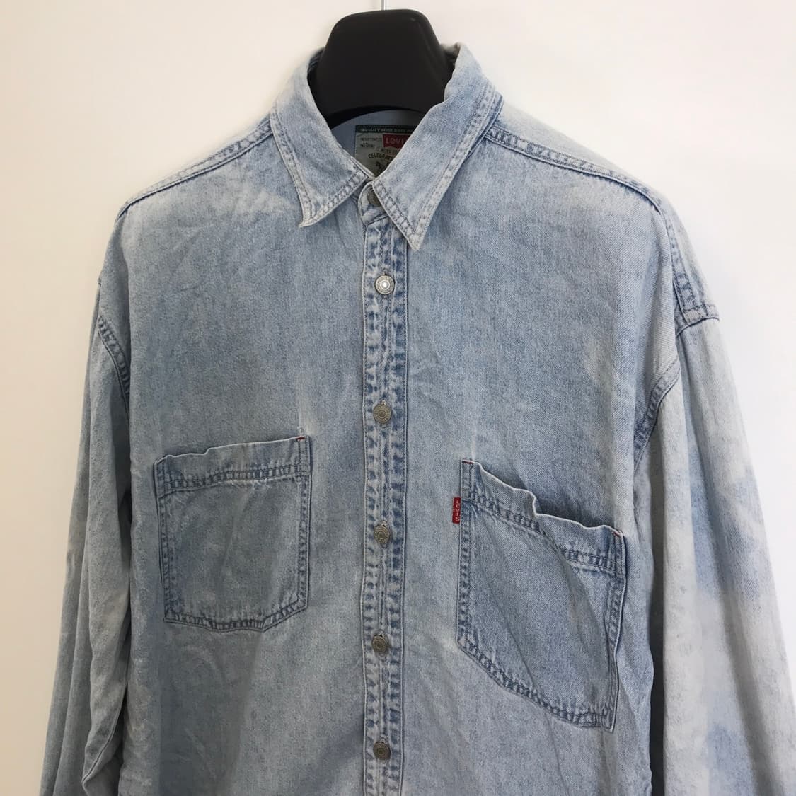 LEVIS 리바이스 90s 워시드데님셔츠 [M] 상품이미지2