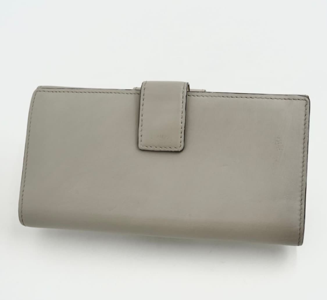 [정품] 구찌 레더 클래식 그레이 여성 장지갑 
 상품이미지2