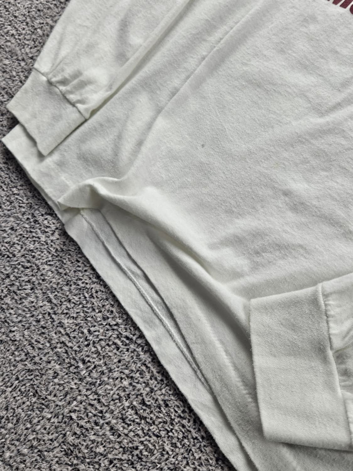 8~90's USA HEF-T 싱글 스티치 롱 슬리브 (XL)/11128 상품이미지7