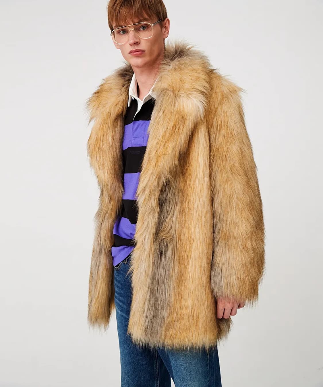 문선 Granny Fur coat 퍼자켓 상품이미지1