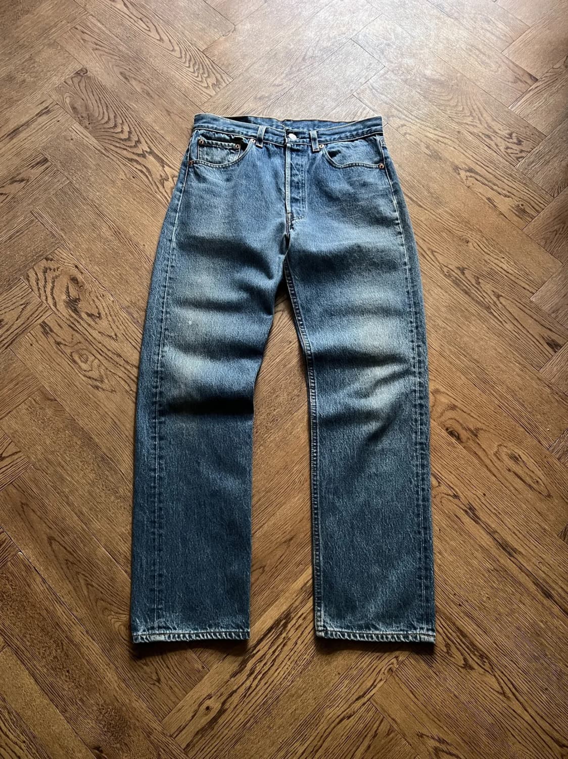 [32]00's 리바이스 501XX 발렌시아제 555팩토리 데님 팬츠 상품이미지1