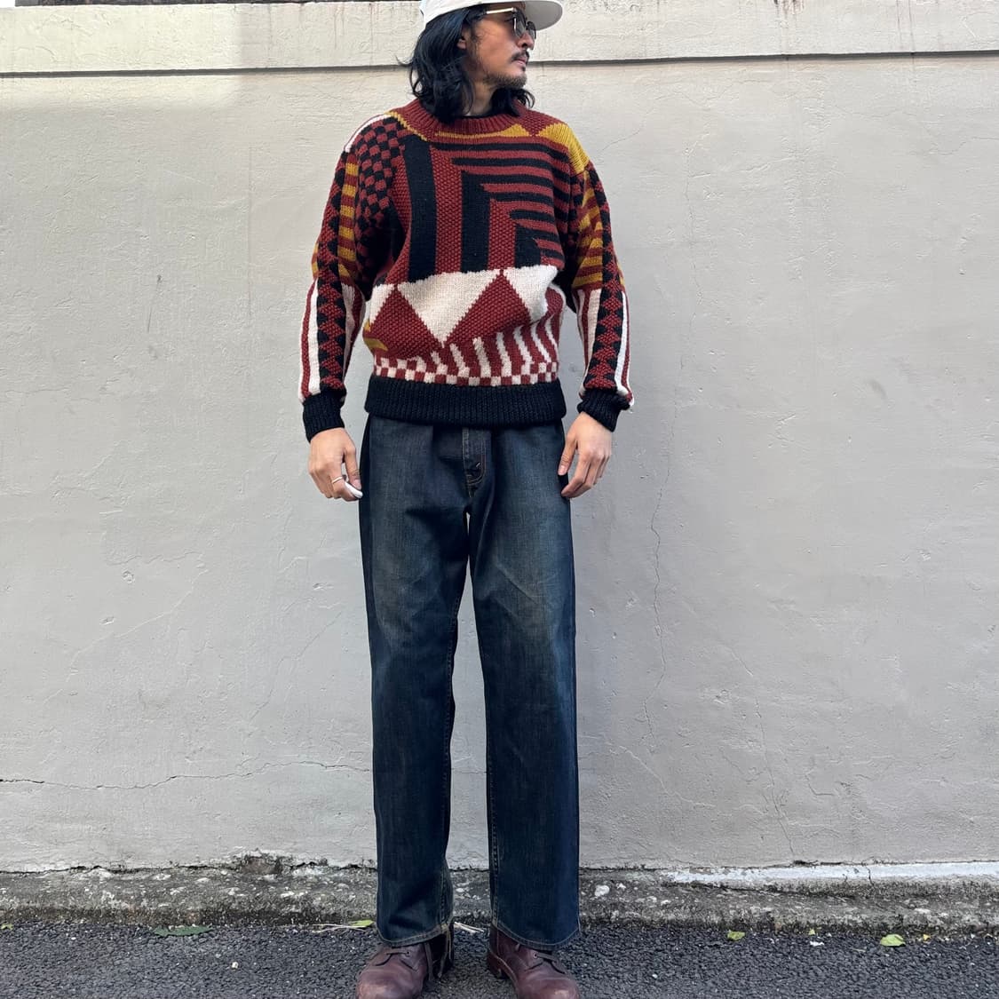 올드 미스터 준코 바이 준코 코시노 헤비울 스웨터 상품이미지10