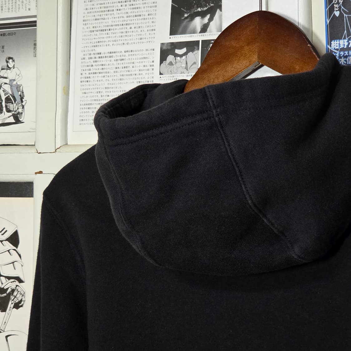 나이키 베이직 스우시 블랙 후드집업 상품이미지7