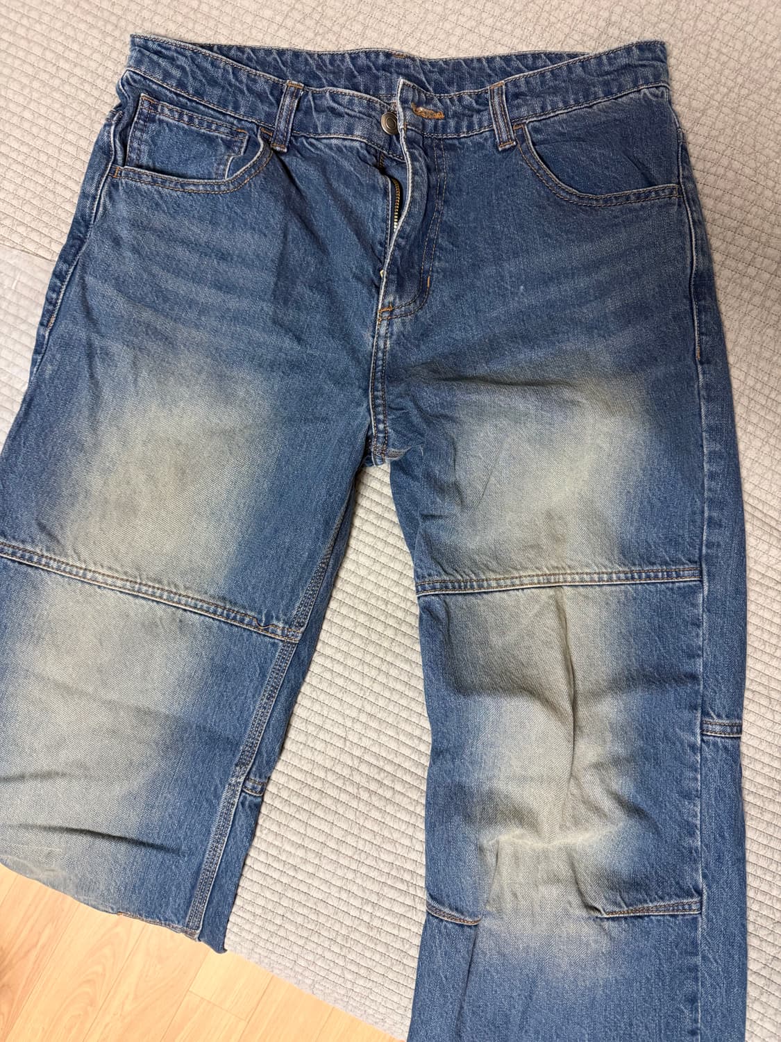 쿠어 바이커 데님 팬츠 M 상품이미지1