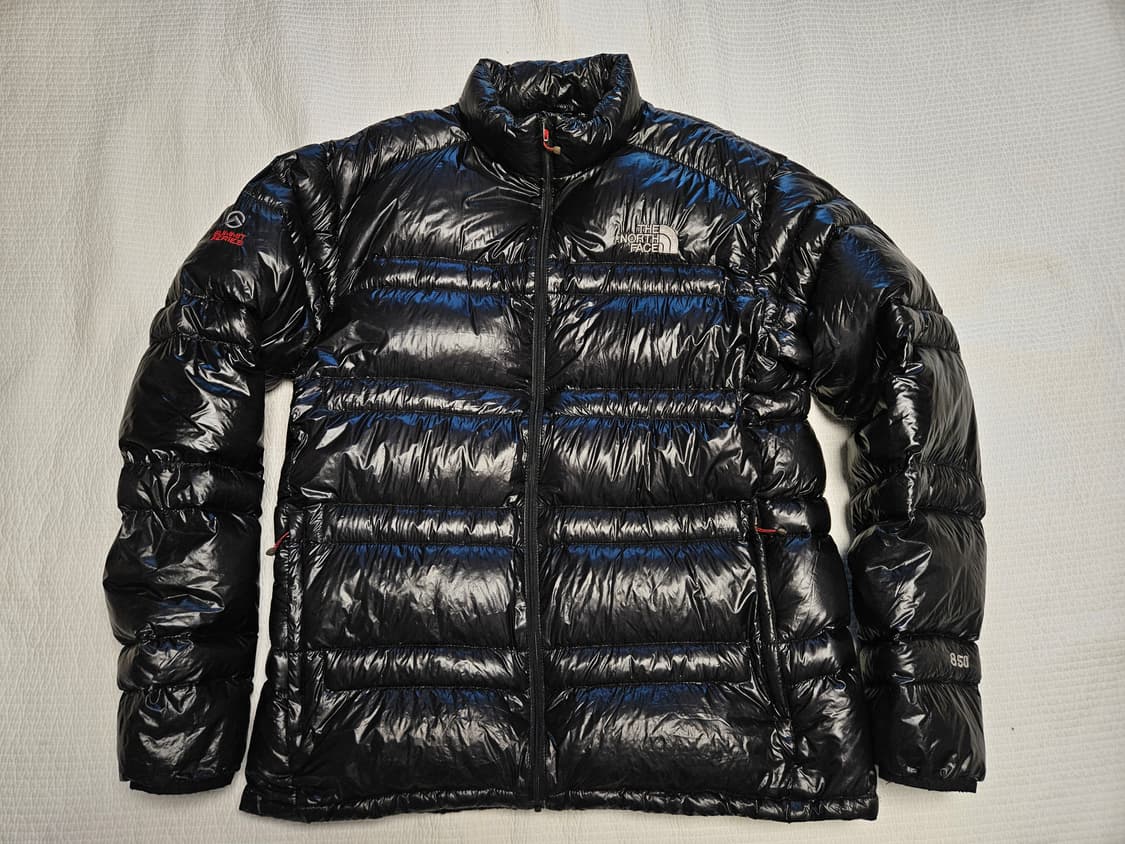 노스페이스 850 초경량 유광 구스다운 패딩 상태극상 희귀매물 눕시 상품이미지7