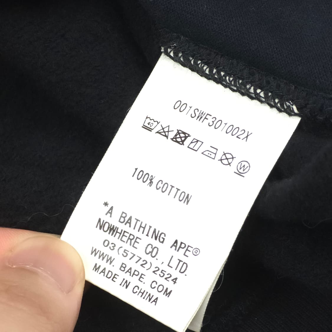 [XL] 베이프 샤크 코튼 스웻셔츠 상품이미지8