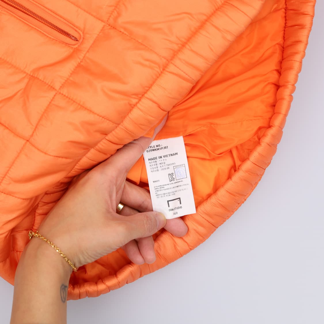 [140] 골스튜디오 키즈 경량패딩점퍼 1229H2 상품이미지4