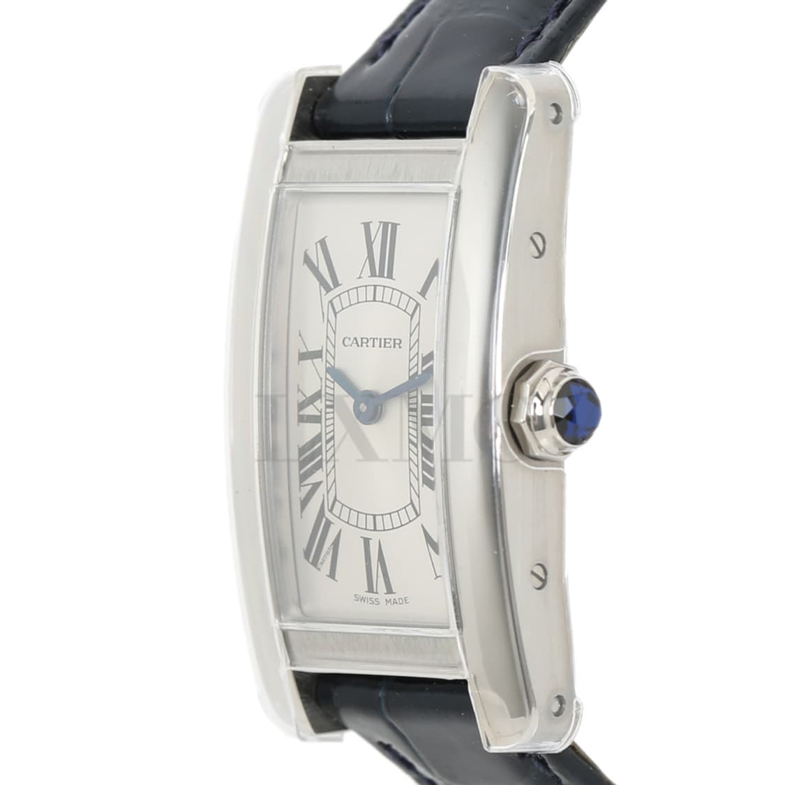 까르띠에 탱크 아메리칸 워치 스틸 가죽시계 WSTA0043 상품이미지4
