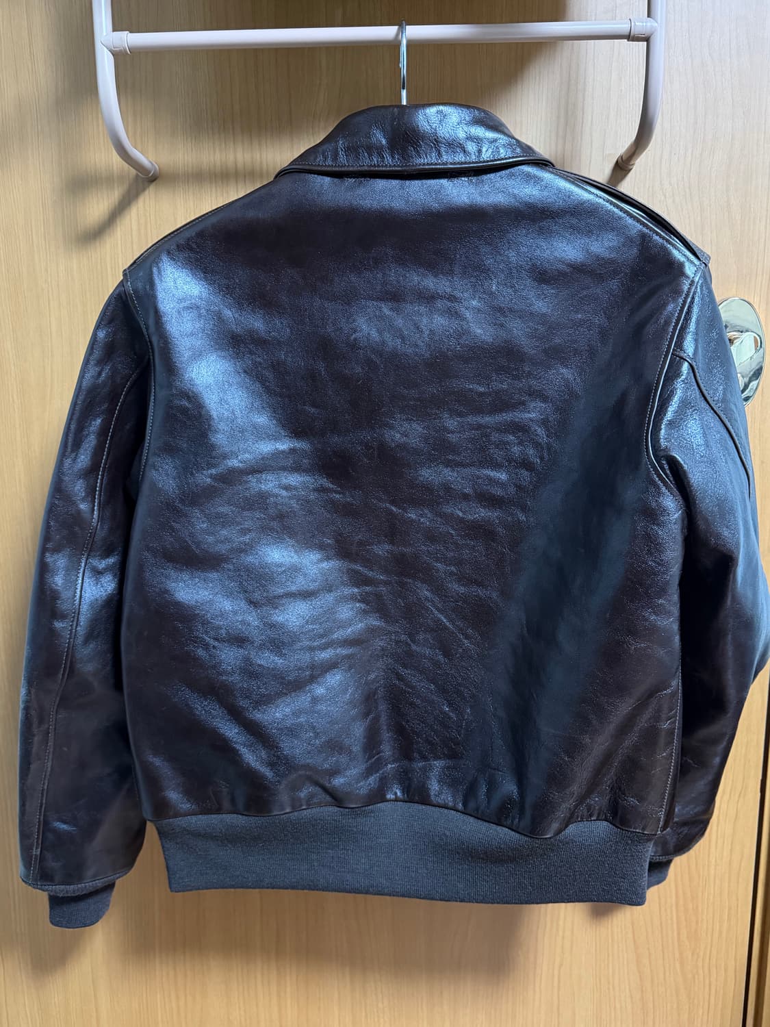 콜림보(Colimbo) A-2 자켓 (Seal brown) 38사이즈 상품이미지2