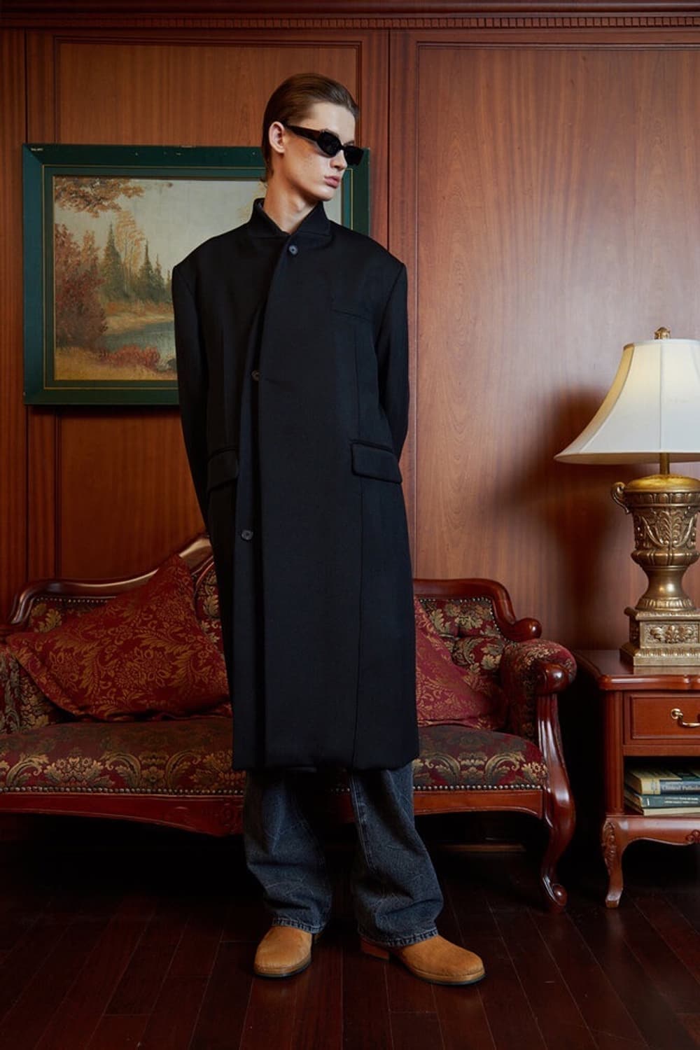 Stu 카라리스 코트 L 새제품구합니다 상품이미지1