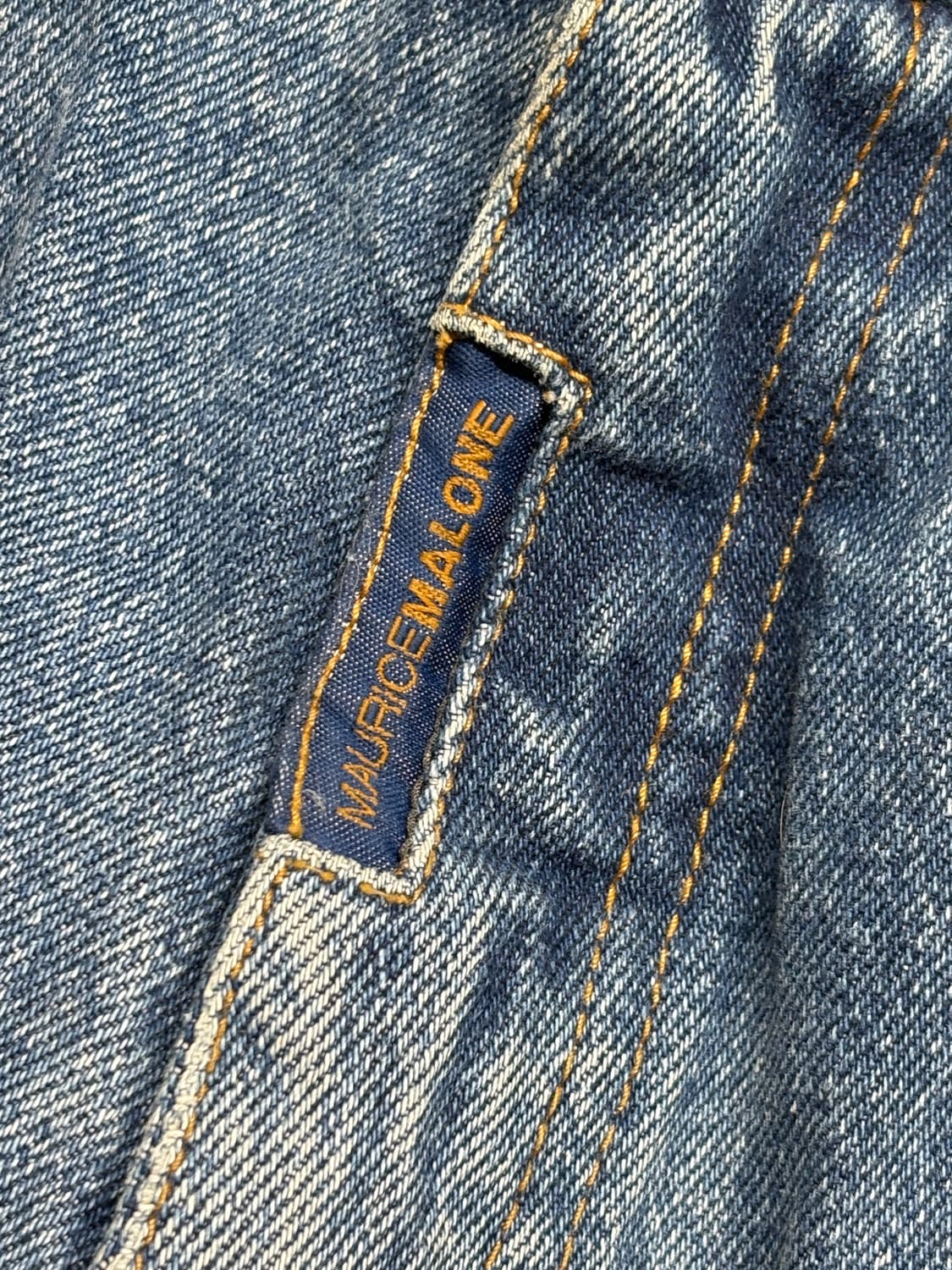 90's 모리스 말론 모진스 데님 드 럭스 셋업 상품이미지10