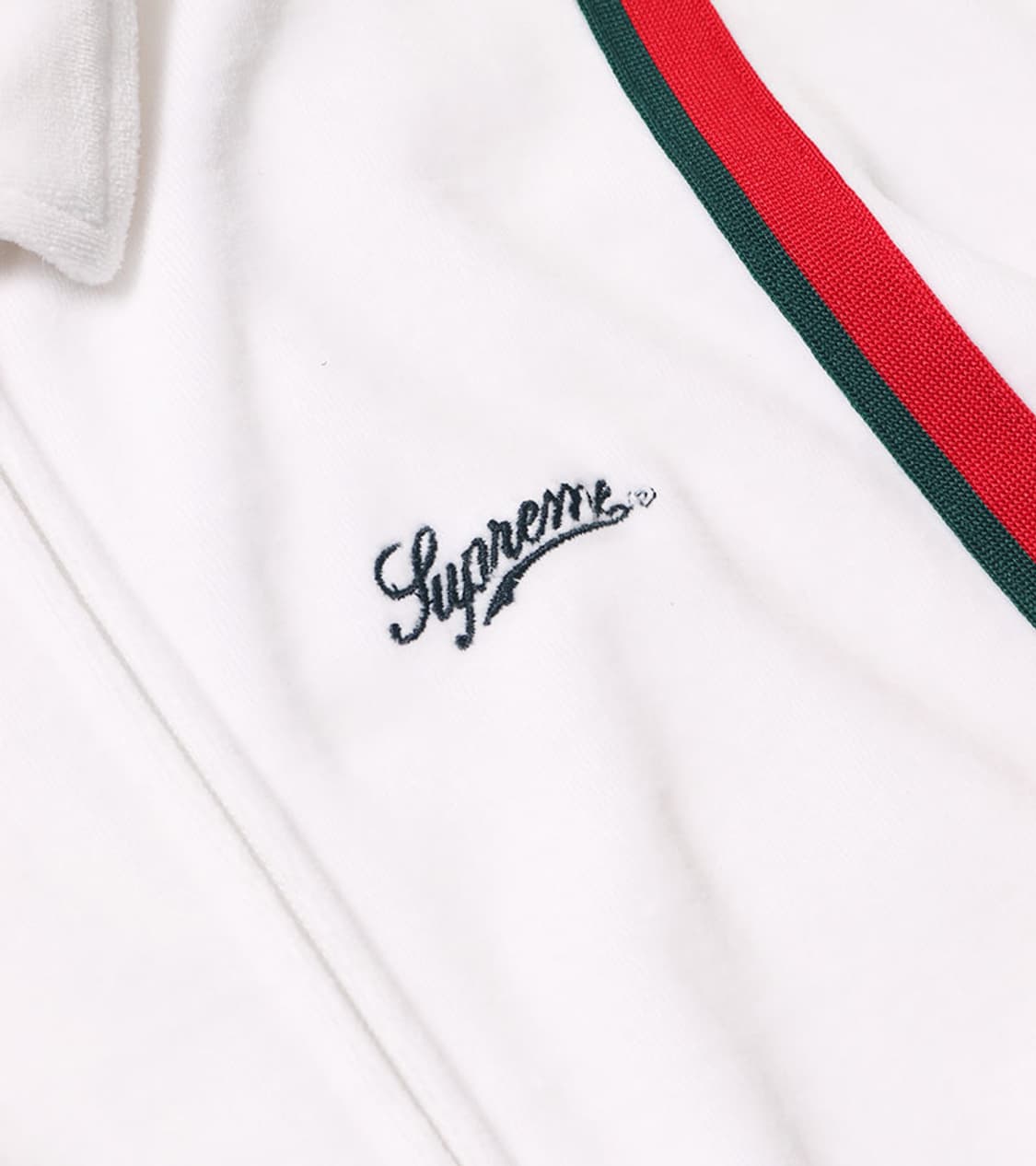 SUPREME - VELOUR WARM UP SHIRT 상품이미지7