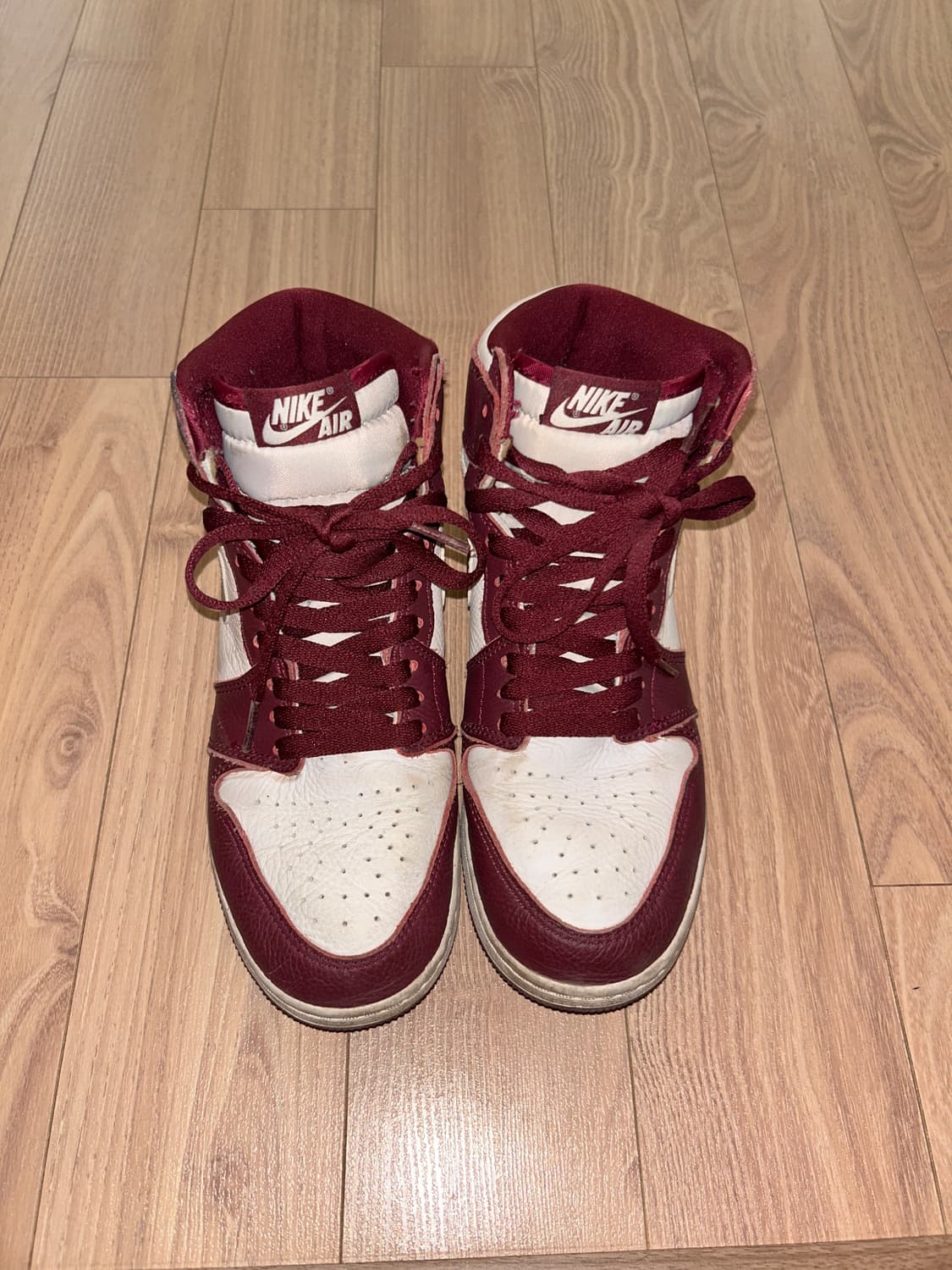 나이키 조던 버건디 하이 스니커즈 245 상품이미지1