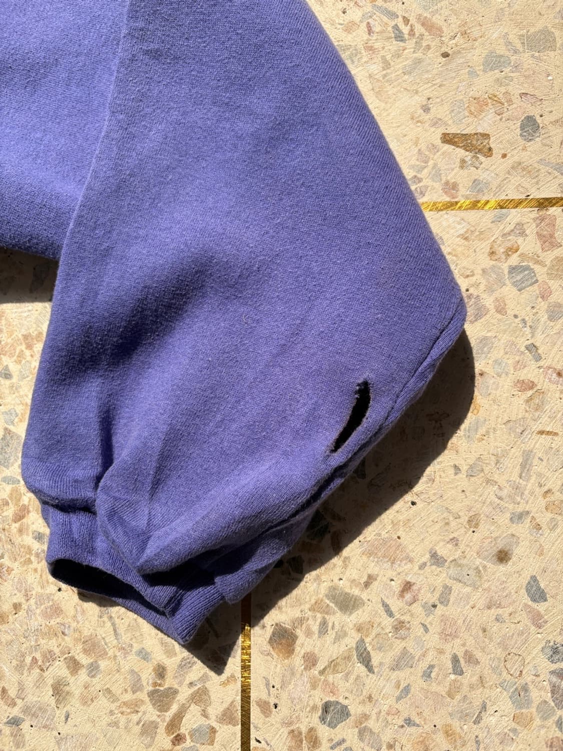 90‘s 러셀 맨투맨 퍼플 블루 블랭크 상품이미지7