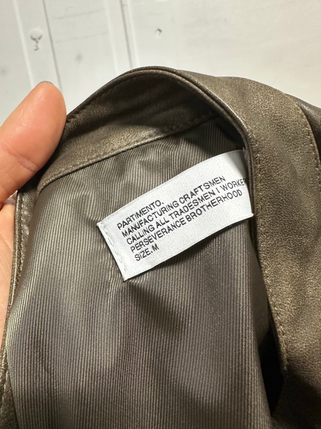 파르티멘토 디스트레스 패널 블루종 상품이미지3