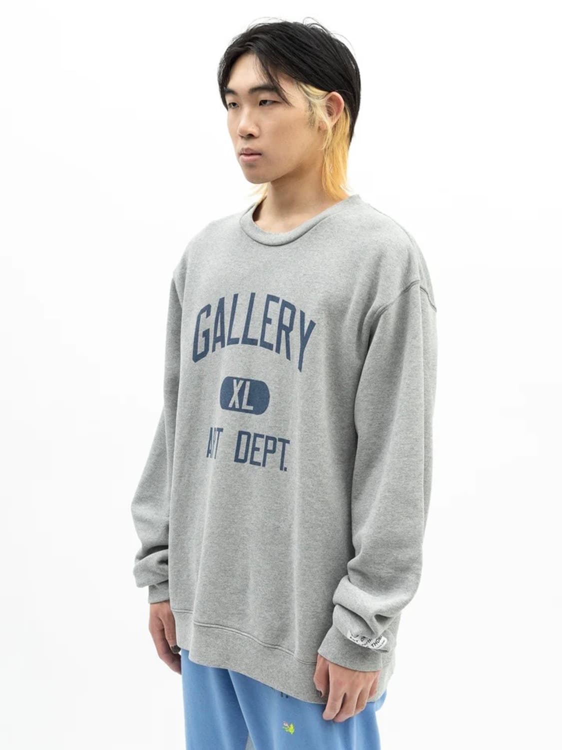 갤러리 디파트먼트 ART DEPT 크루넥 스웻셔츠 헤더 그레이 M사이즈 상품이미지5