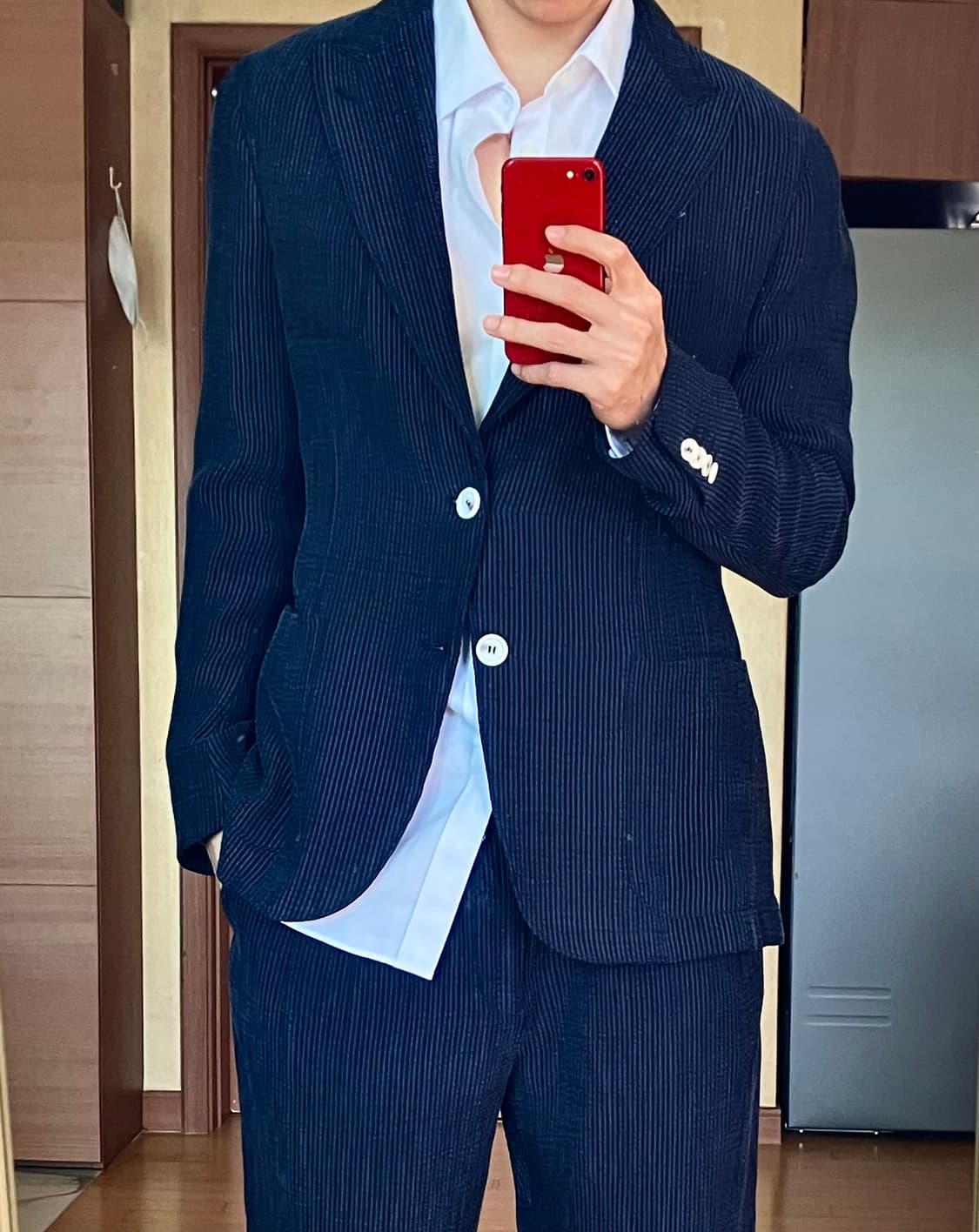 조르지오 아르마니 코듀로이 수트 상품이미지1